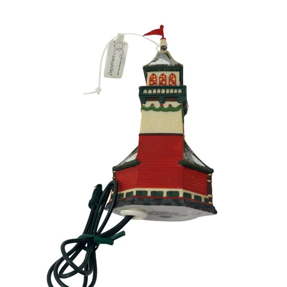 Department 56 - "Santas Lookout Tower" Lighted Ornament - Vintage 1998 - Picture 3 of 9